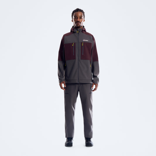 Men's Vantashell Jacket - Archive Black/Chakra
