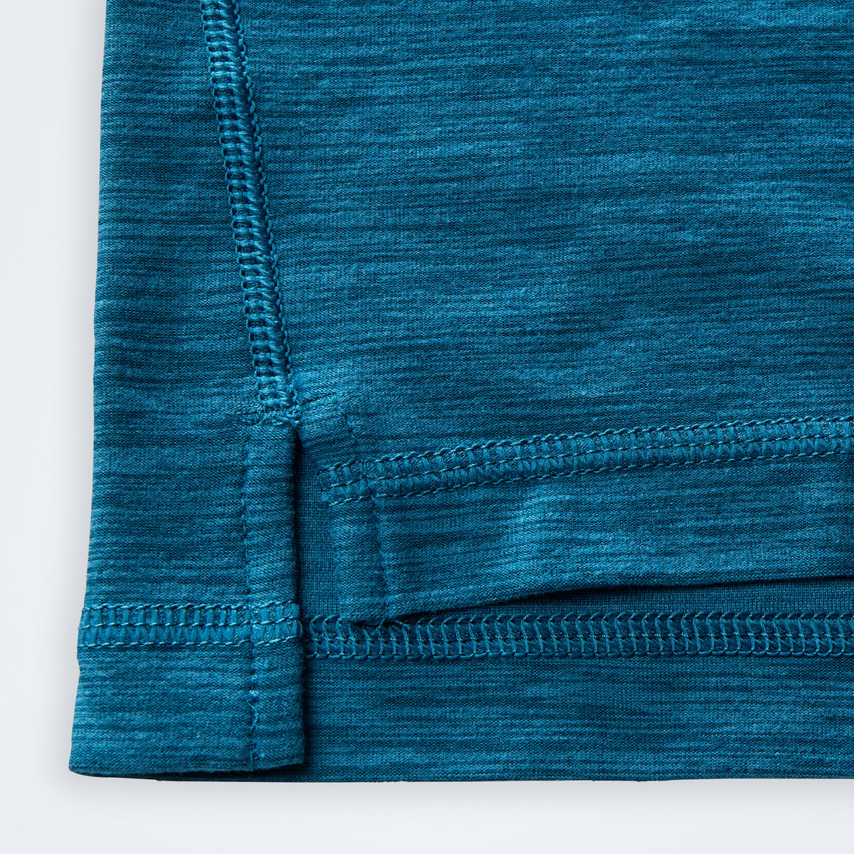 Farndale+ Langarm-Funktionsshirt mit kurzem Reißverschluss - Polar/Blue Abyss