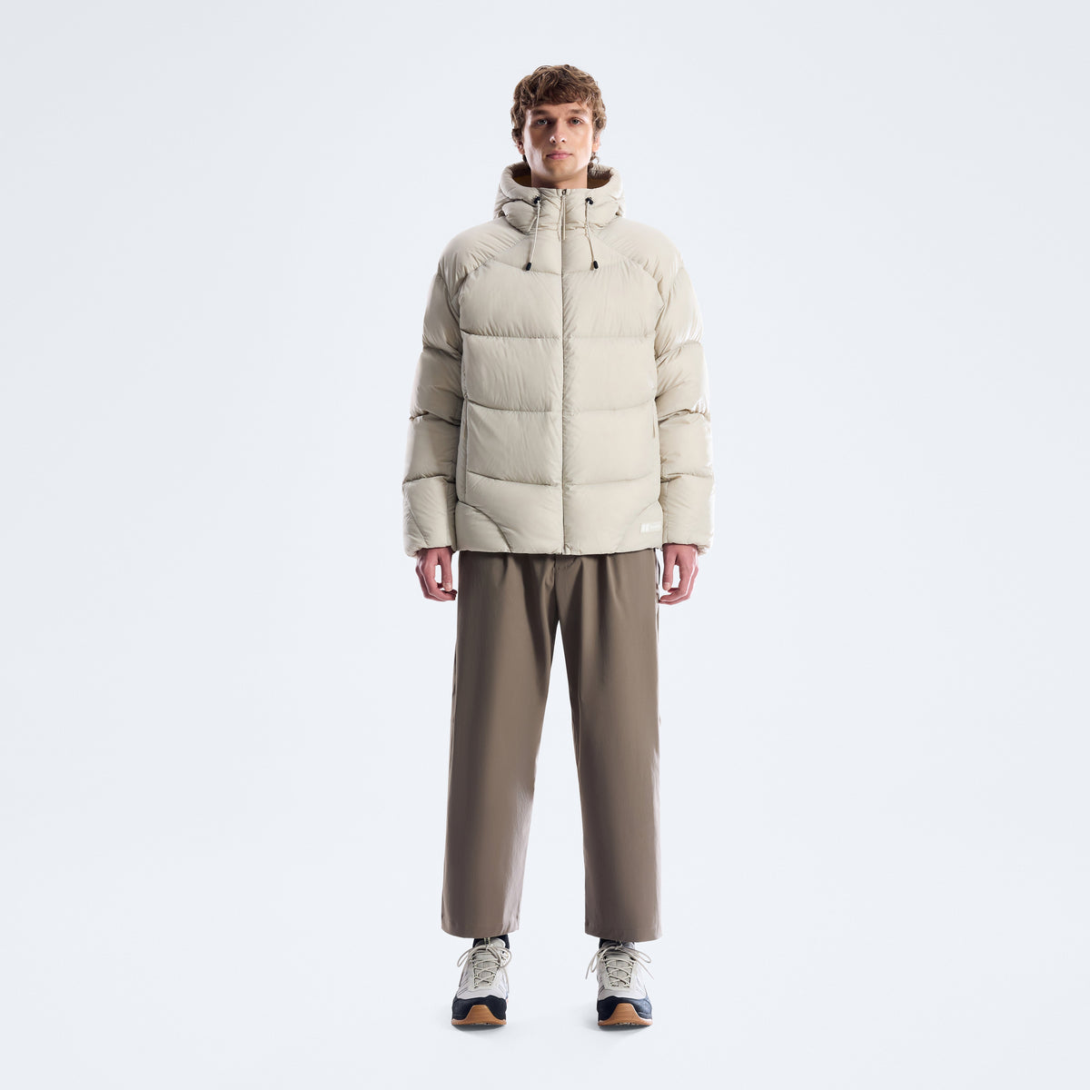 Unisex Optimorph Daunenjacke - Stone
