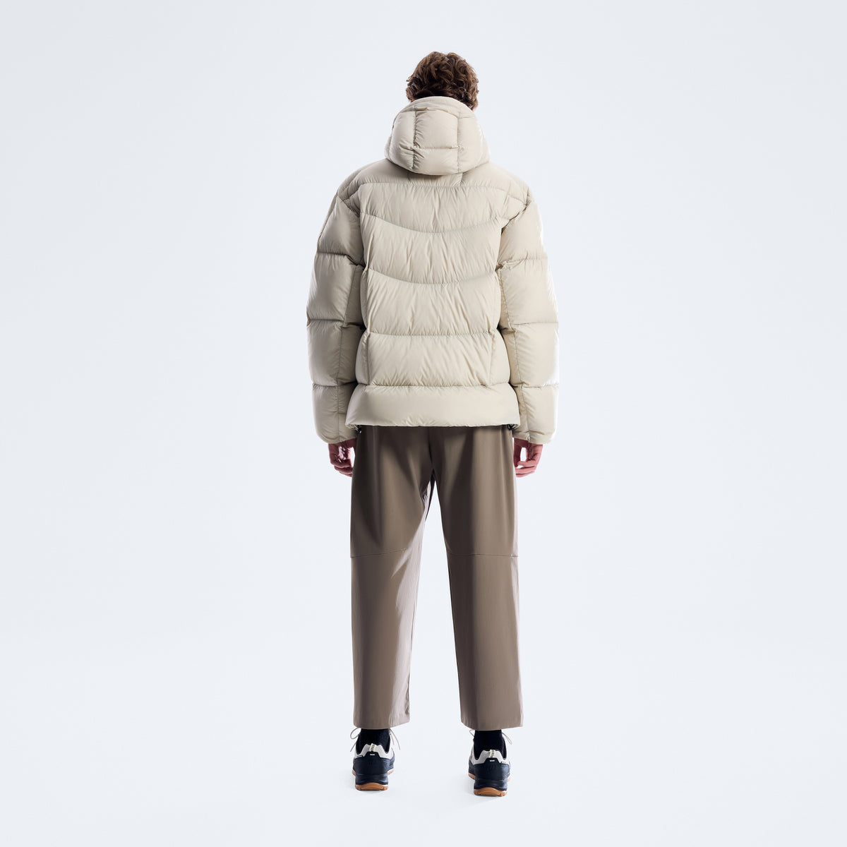 Unisex Optimorph Daunenjacke - Stone