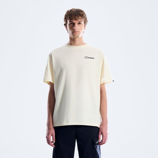 Herren Solar Ombré T-Shirt - Hellgrau