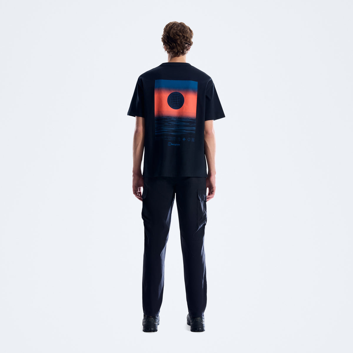 Herren Solar Sphere T-Shirt - Schwarz