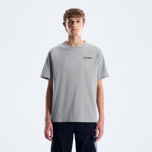 Herren-T-Shirt Solar Sphere – Hellgrau