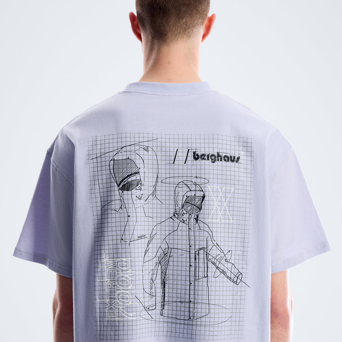 Unisex Kara-SU Sketch Tee - Aster