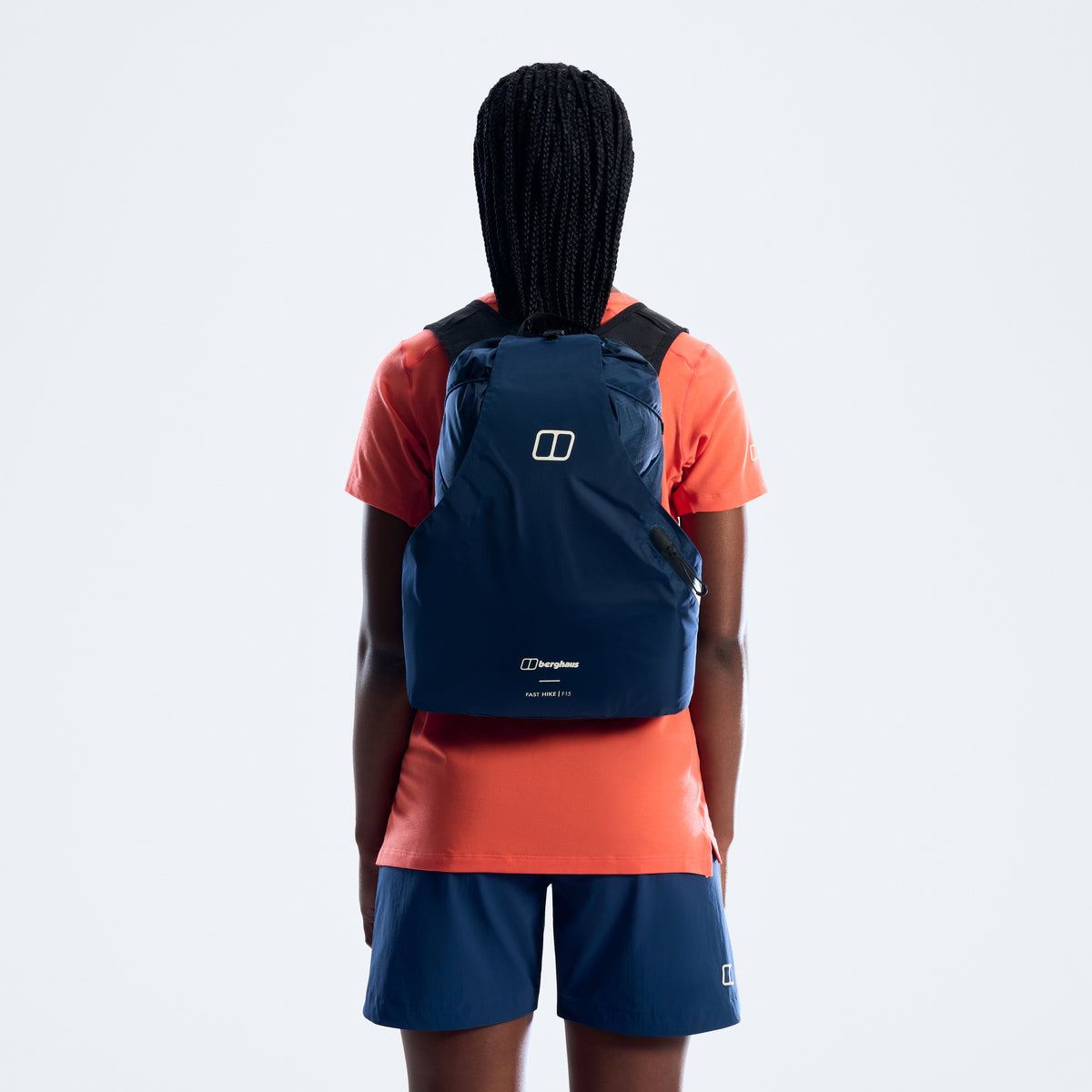Damen-Tagesrucksack Fast Hike F15 – Marine