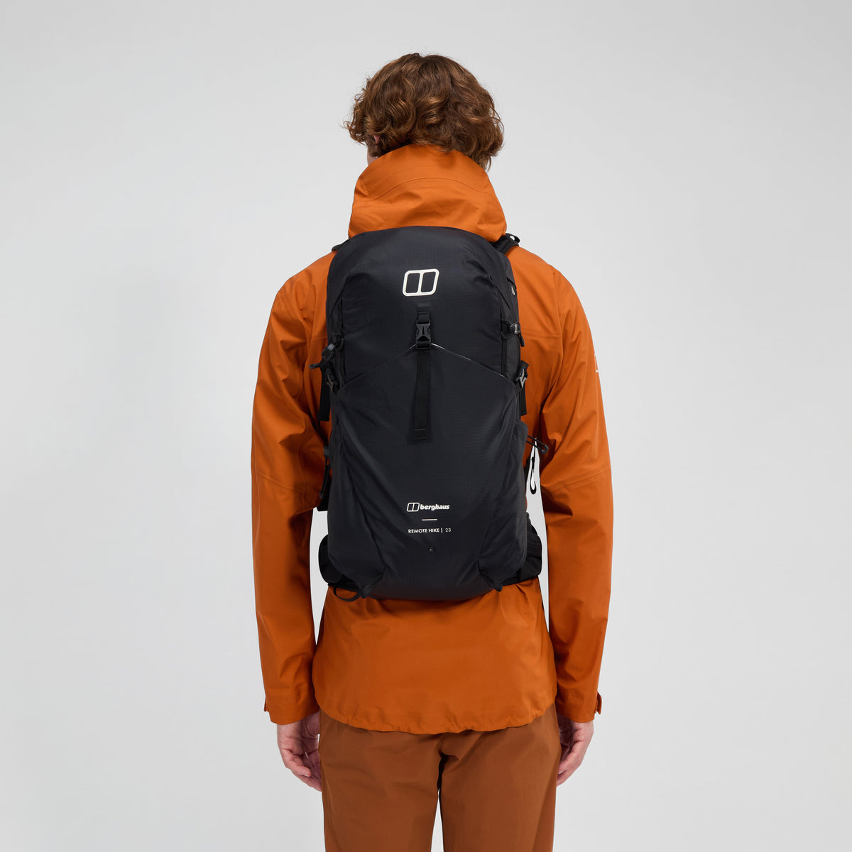 Herren Rucksack Remote Hike M23 - Schwarz
