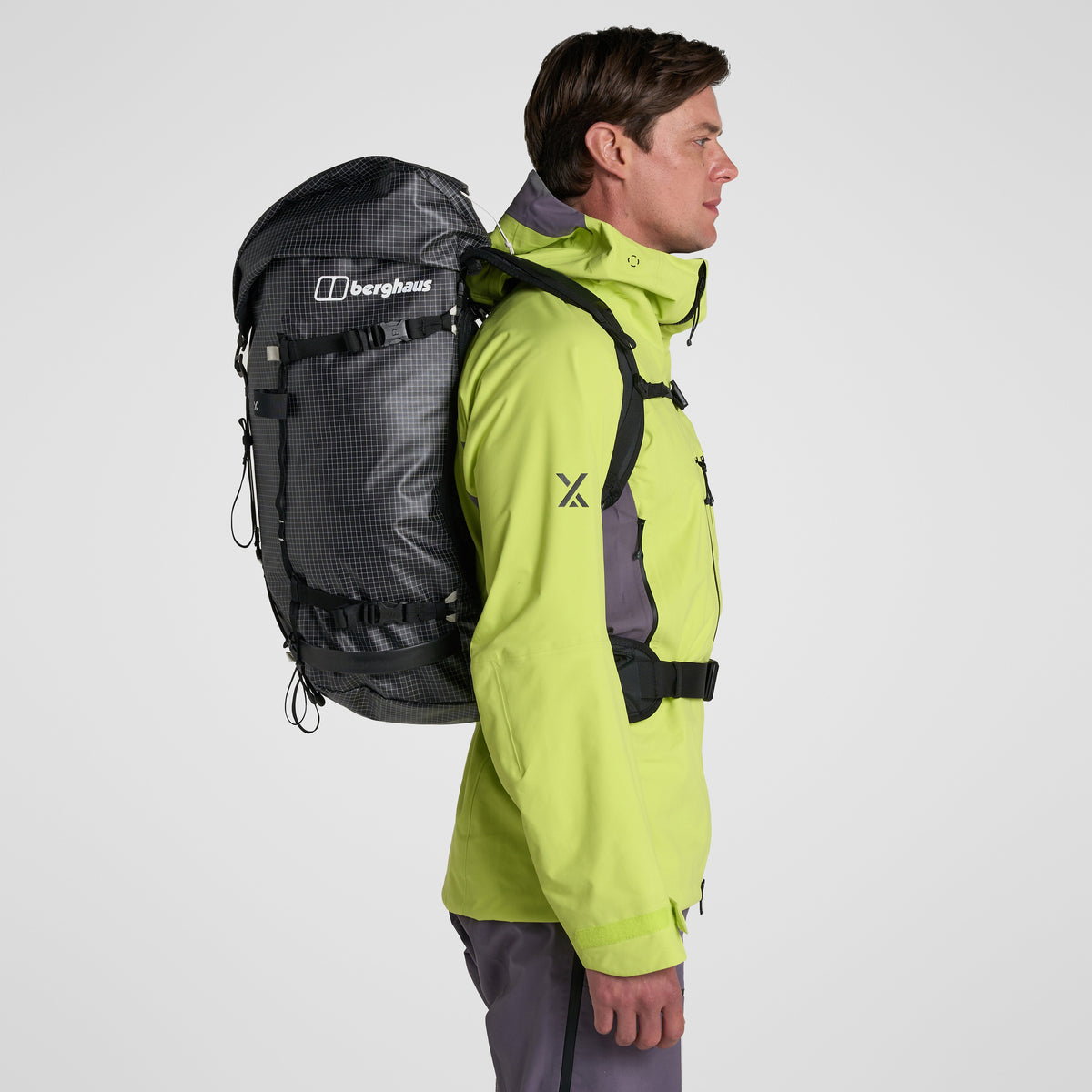Herren MTN Guide 45L Rucksack - Schwarz