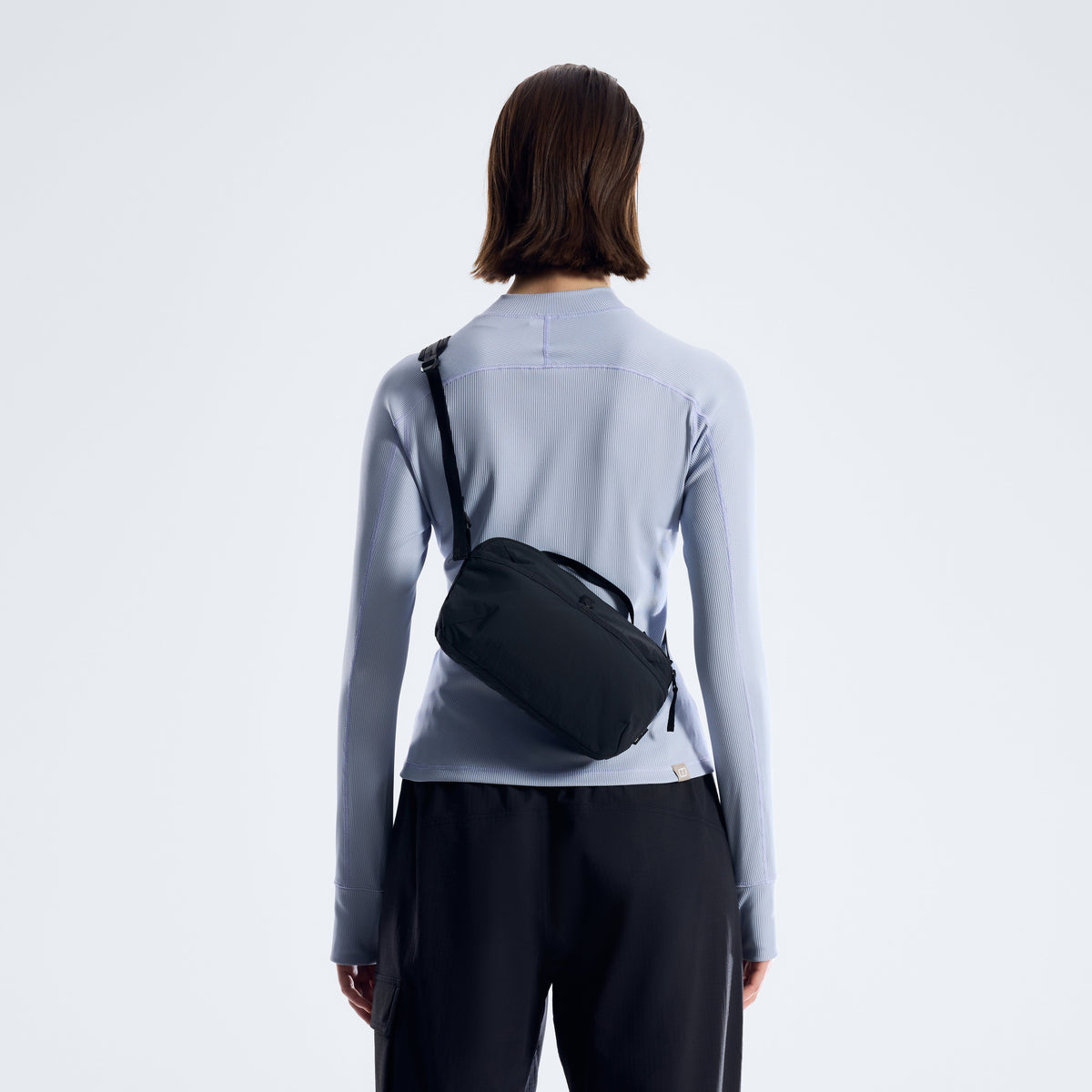 Unisex Wylam Umhängetasche - Tiefschwarz