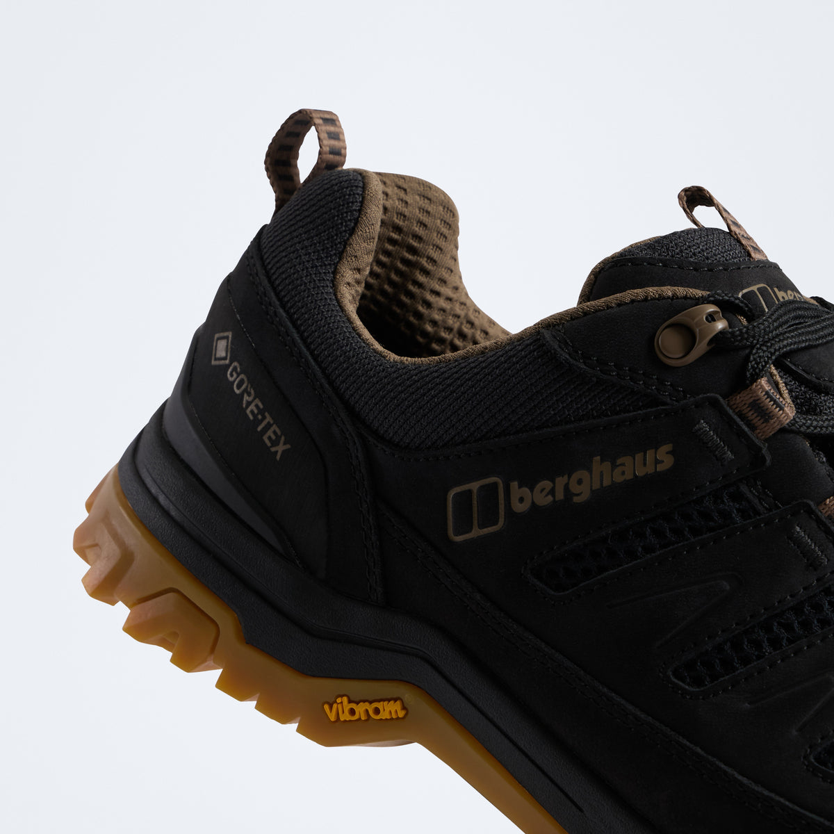 Herren Fellmaster Active Gore-Tex Schuh – Schwarz/Braun