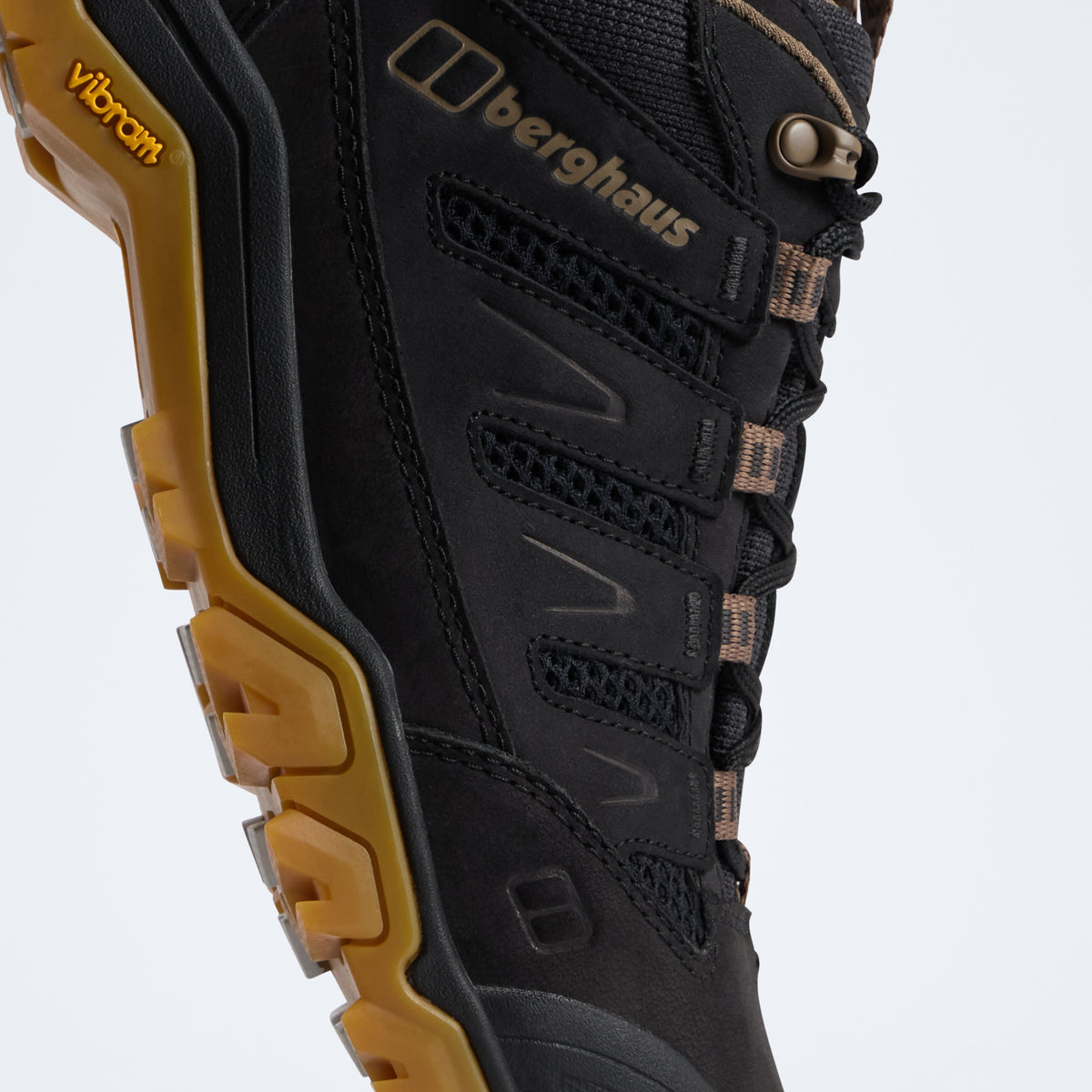Herren Fellmaster Active Gore-Tex Schuh – Schwarz/Braun