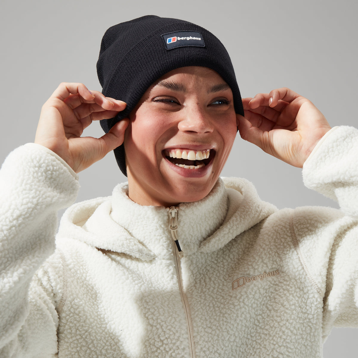 Unisex Logo Recognition Beanie - Black