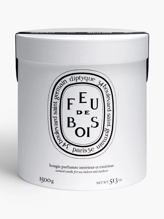 Feu de Bois (Wood Fire) Very Large Candle 1500G
