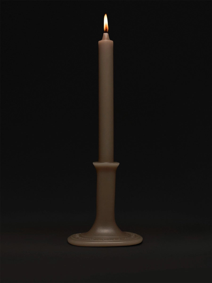 Feu de Bois (Wood Fire) Taper candle with branded oval base 200G